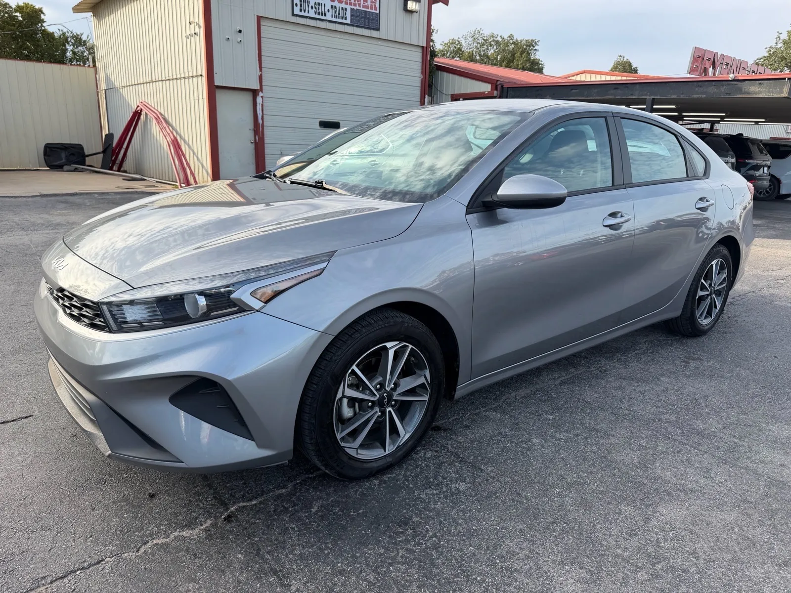 Gray 2024 KIA FORTE LX for sale in Chickasha, OK