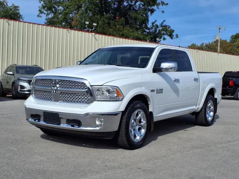 White 2014 RAM 1500 LARAMIE for sale in Chickasha, OK