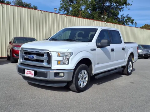 White 2015 FORD F-150 SUPERCREW for sale in Chickasha, OK