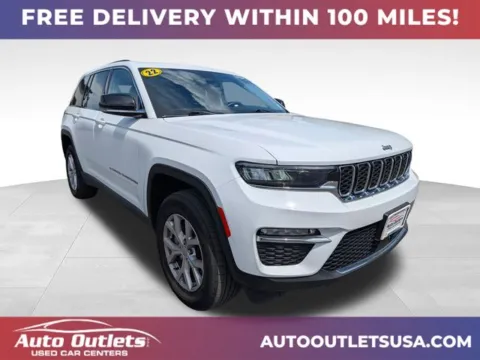 White 2022 Jeep Grand Cherokee Limited for sale in Farmington, NY