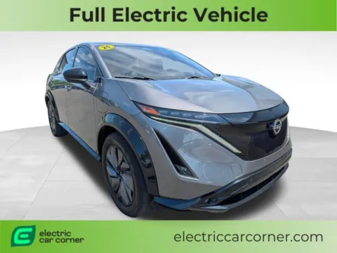 Gray 2024 Nissan Ariya EVOLVE+ e-4ORCE for sale in Farmington, NY