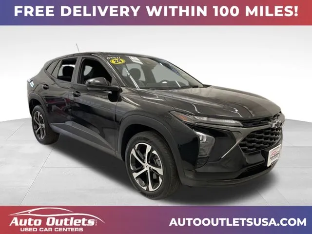 Black 2024 Chevrolet Trax 1RS for sale in Farmington, NY