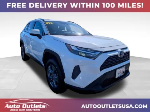 White 2022 Toyota RAV4 Hybrid XLE for sale in Farmington, NY