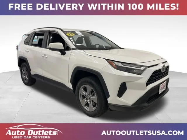 White 2022 Toyota RAV4 XLE for sale in Farmington, NY