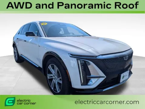 White 2024 Cadillac LYRIQ Tech for sale in Farmington, NY