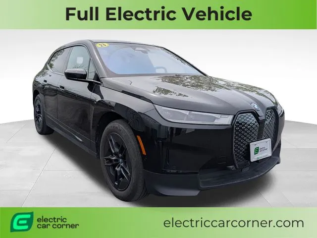 Black 2023 BMW iX xDrive50 for sale in Farmington, NY