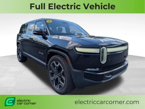 Black 2024 Rivian R1S Adventure Dual Motor Perf Max Pack for sale in Farmington, NY