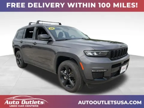 Gray 2024 Jeep Grand Cherokee L Limited for sale in Farmington, NY
