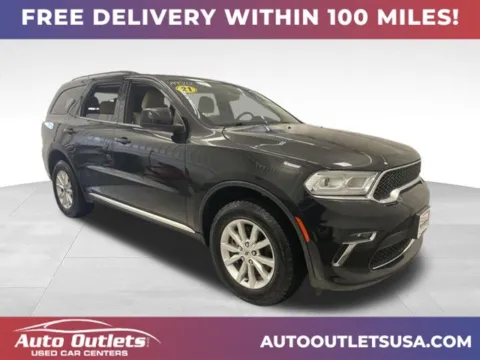 Black 2021 Dodge Durango SXT Plus for sale in Farmington, NY