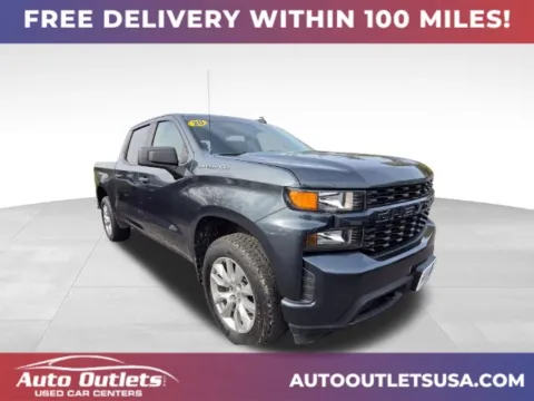 Gray 2020 Chevrolet Silverado 1500 Custom for sale in Farmington, NY