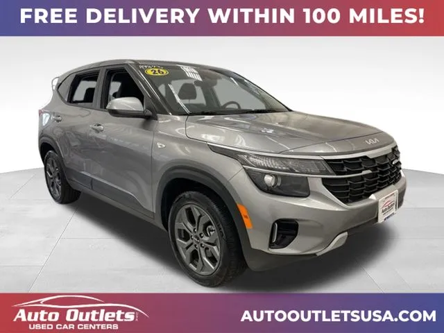 Gray 2026 Kia Seltos LX for sale in Farmington, NY
