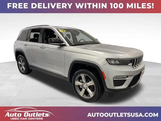 Silver 2022 Jeep Grand Cherokee Limited for sale in Farmington, NY