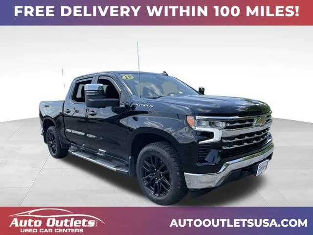 Black 2022 Chevrolet Silverado 1500 LT for sale in Farmington, NY