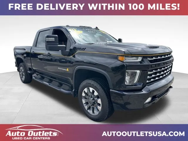 Black 2021 Chevrolet Silverado 2500 HD LTZ for sale in Farmington, NY