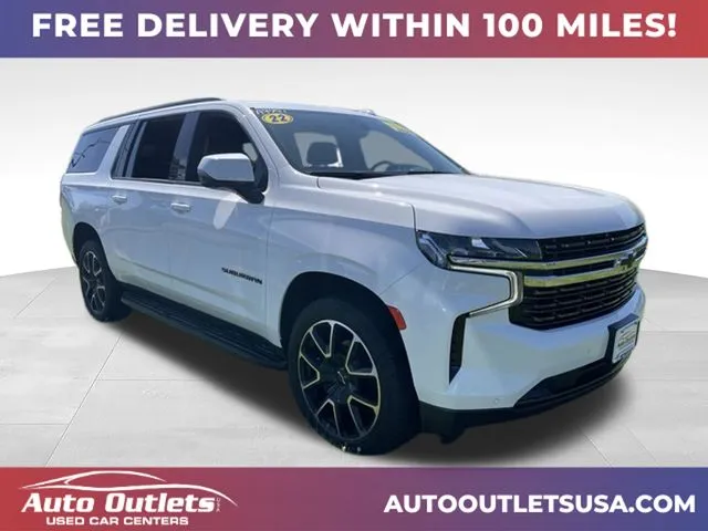 White 2022 Chevrolet Suburban RST for sale in Farmington, NY