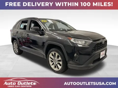 Black 2021 Toyota RAV4 XLE Premium for sale in Farmington, NY