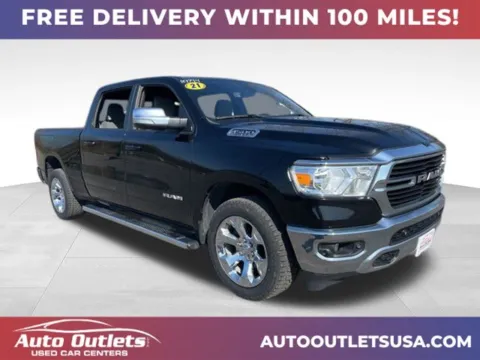 Black 2021 Ram 1500 Big Horn/Lone Star for sale in Farmington, NY