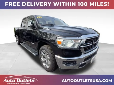 Black 2021 Ram 1500 Big Horn/Lone Star for sale in Farmington, NY