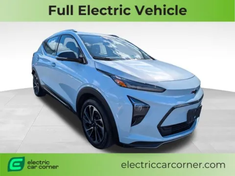 Blue 2023 Chevrolet Bolt EUV Premier for sale in Farmington, NY