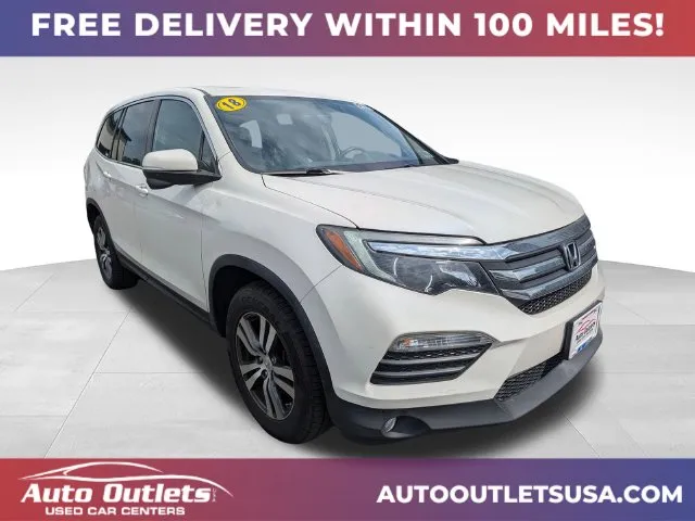 White 2018 Honda Pilot EX-L for sale in Farmington, NY