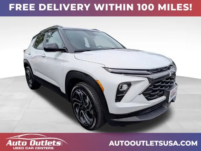 White 2024 Chevrolet TrailBlazer RS for sale in Farmington, NY