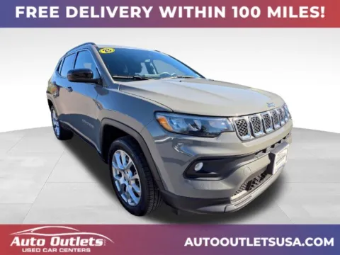 Gray 2023 Jeep Compass Latitude Lux for sale in Farmington, NY