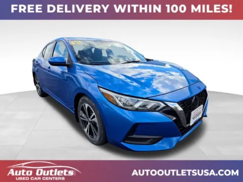 Blue 2022 Nissan Sentra SV for sale in Farmington, NY