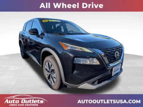 Black 2021 Nissan Rogue SV for sale in Webster, NY
