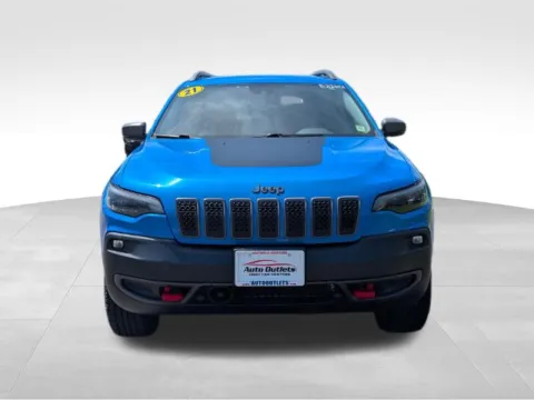Photos of 2021 Jeep Cherokee Trailhawk for sale in Webster, NY at Auto Outlets of Webster