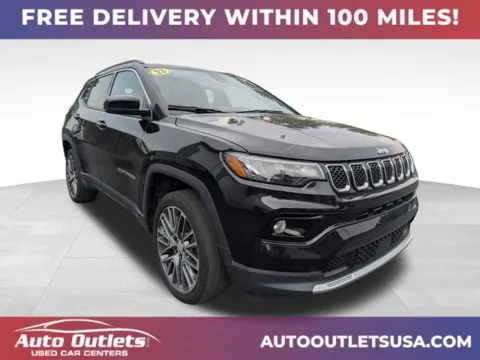 Black 2023 Jeep Compass Limited for sale in Webster, NY