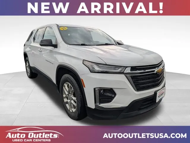 White 2022 Chevrolet Traverse LS for sale in Webster, NY