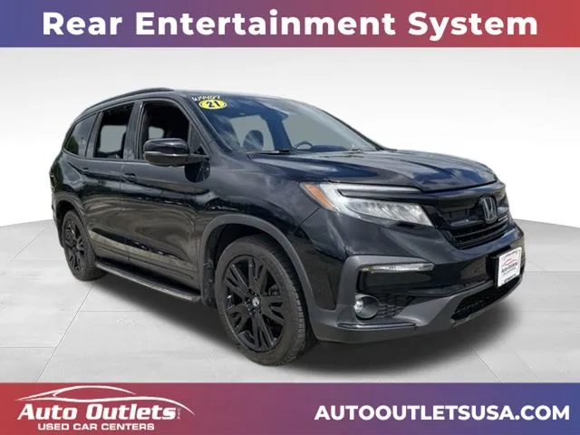 Black 2021 Honda Pilot Black Edition for sale in Webster, NY