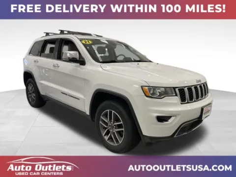 White 2021 Jeep Grand Cherokee Limited for sale in Webster, NY