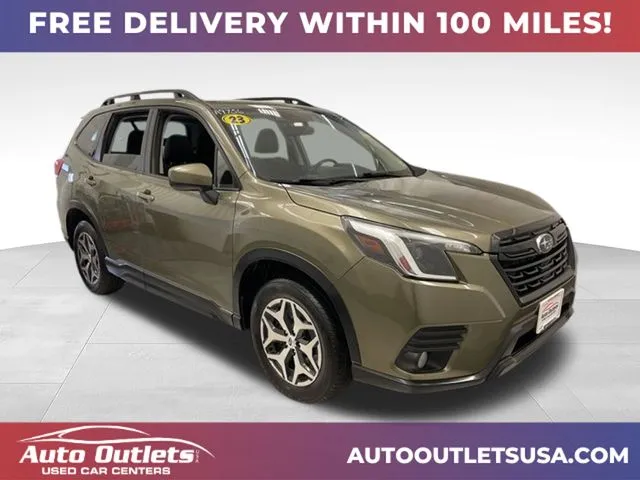 Green 2023 Subaru Forester Premium for sale in Webster, NY