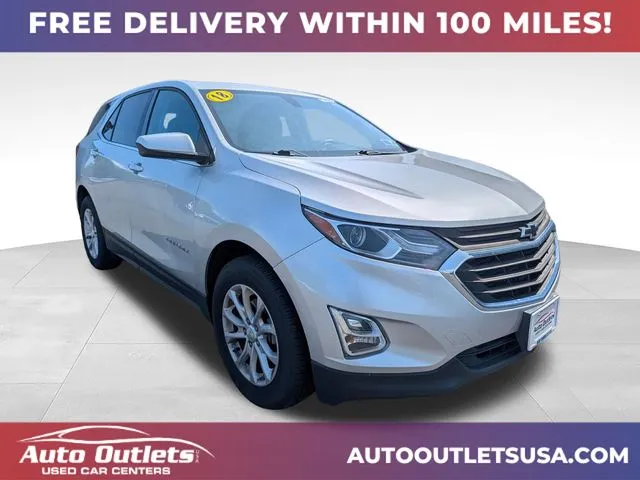 Silver 2018 Chevrolet Equinox LT for sale in Webster, NY