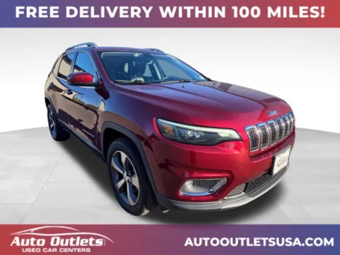 Red 2019 Jeep Cherokee Limited for sale in Webster, NY