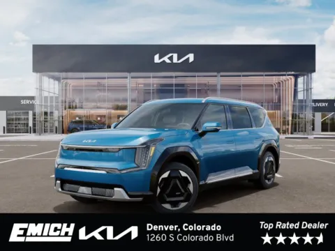 Blue 2026 Kia EV9 Land for sale in Denver, CO