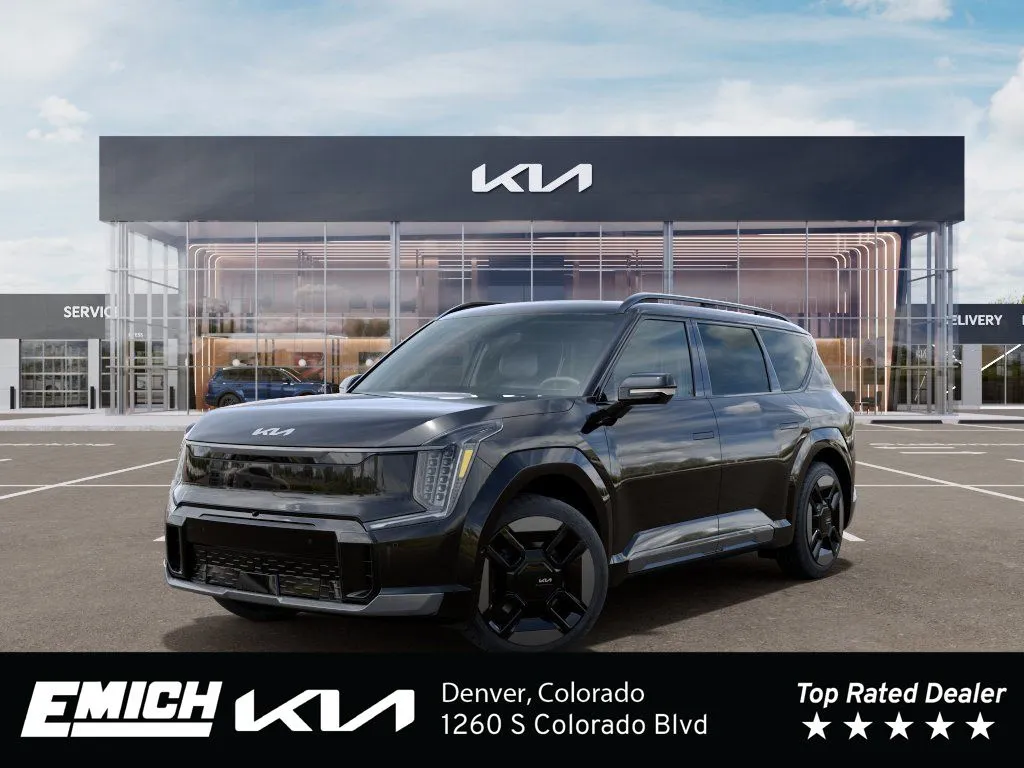 Black 2026 Kia EV9 GT-Line for sale in Denver, CO