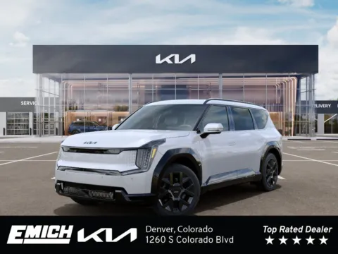 White 2026 Kia EV9 Land for sale in Denver, CO