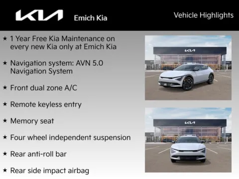 Photos of 2026 Kia EV6 Wind for sale in Denver, CO at Emich Kia