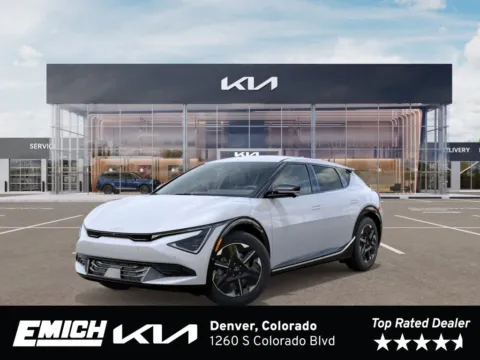 White 2026 Kia EV6 Wind for sale in Denver, CO