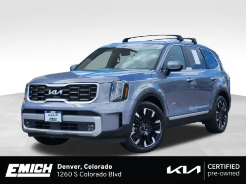 Silver 2024 Kia Telluride SX-Prestige for sale in Denver, CO