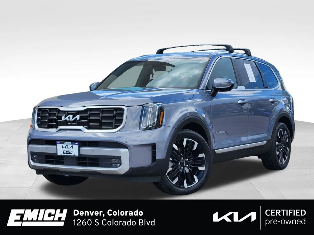 Silver 2024 Kia Telluride SX-Prestige for sale in Denver, CO
