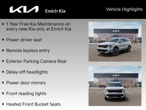 Photos of 2026 Kia Sorento S for sale in Denver, CO at Emich Kia