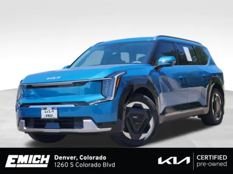 Blue 2024 Kia EV9 Land for sale in Denver, CO