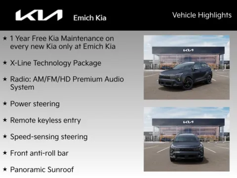 Photos of 2026 Kia Sportage X-Line for sale in Denver, CO at Emich Kia