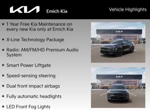 Photos of 2026 Kia Sportage X-Line for sale in Denver, CO at Emich Kia