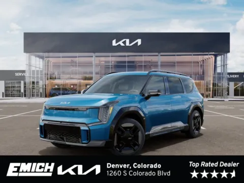 Blue 2026 Kia EV9 GT-Line for sale in Denver, CO