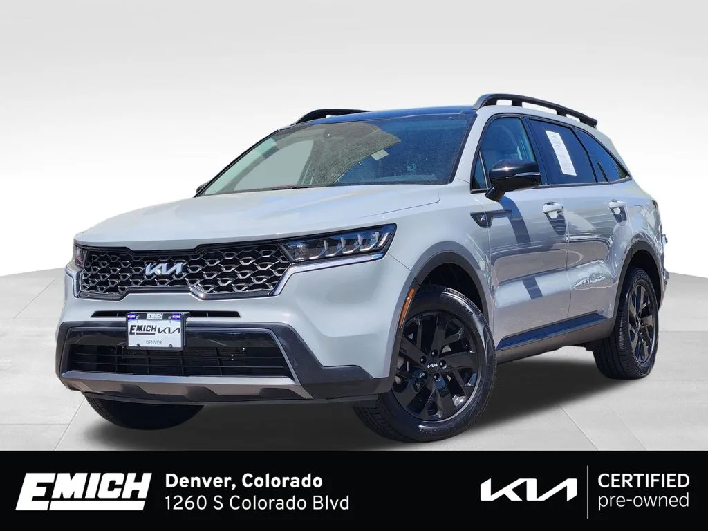 Gray 2023 Kia Sorento X-Line S for sale in Denver, CO