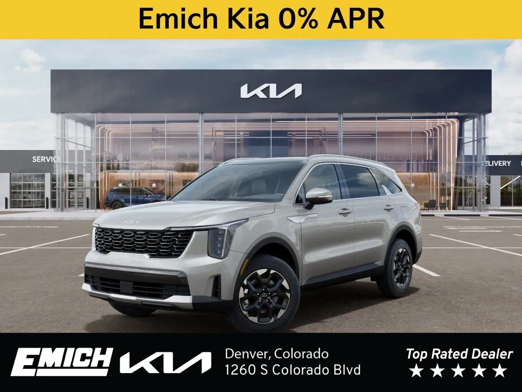 Silver 2026 Kia Sorento S for sale in Denver, CO